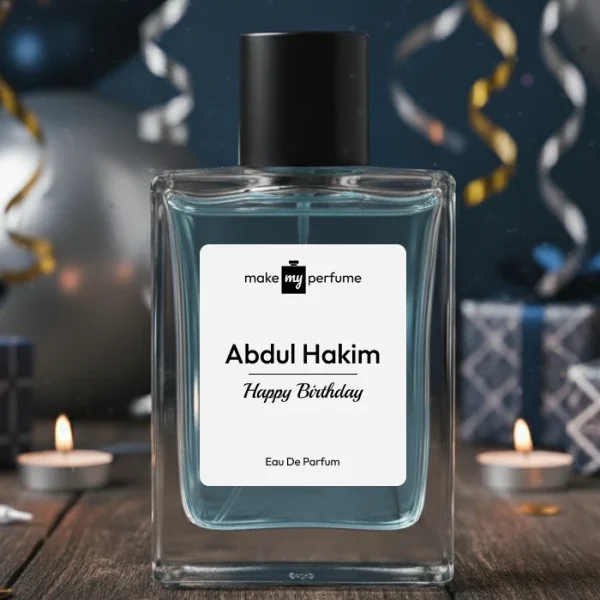 Happy Birthday Abdul Hakim Name Perfume Gift
