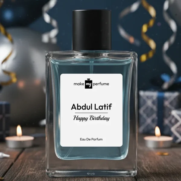 Happy Birthday Abdul Latif Name Perfume Gift