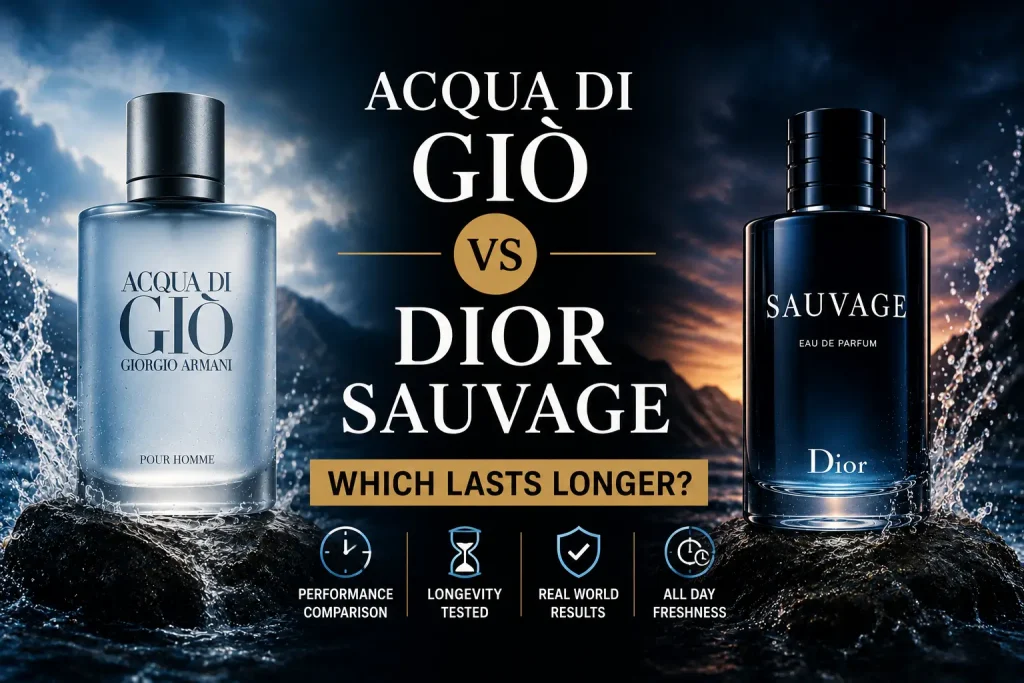 Acqua di Giò vs Dior Sauvage