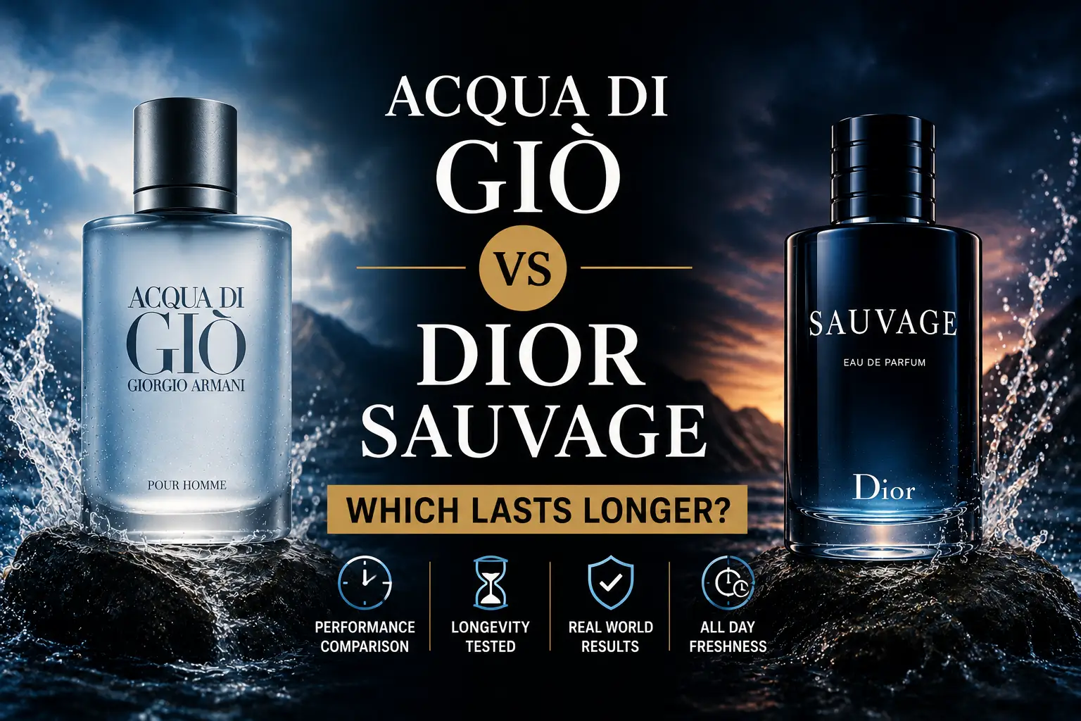 Acqua di Giò vs Dior Sauvage