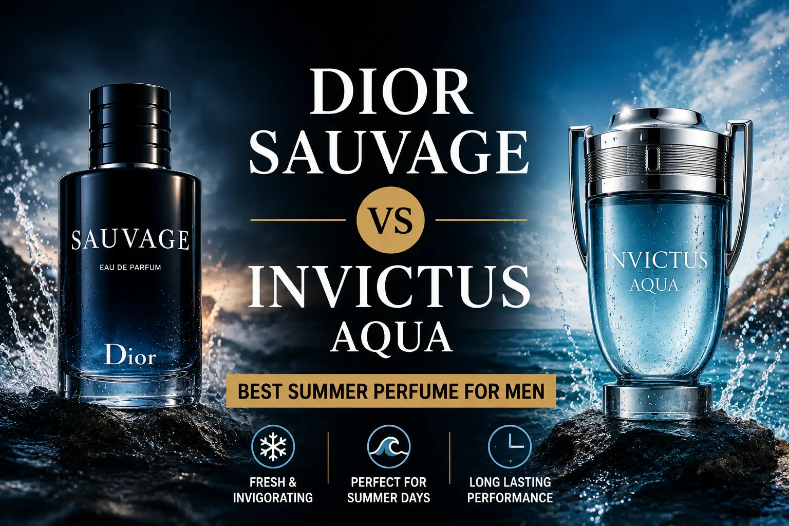 Dior Sauvage vs Invictus Aqua