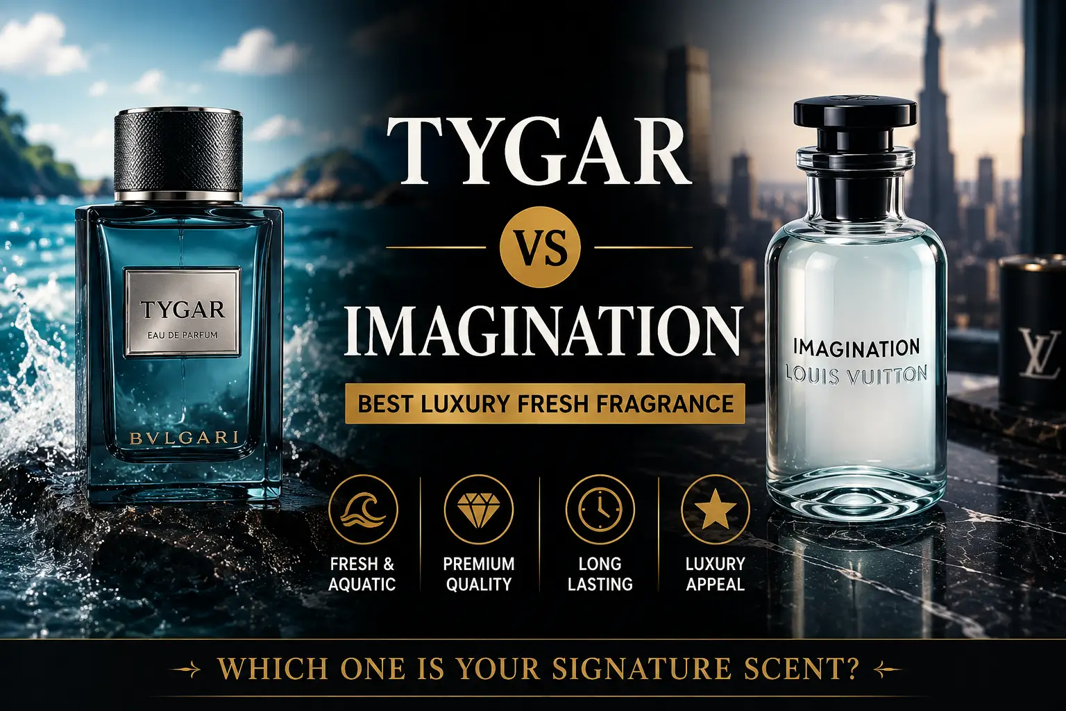Tygar vs Imagination – Best Luxury Fresh Fragrance