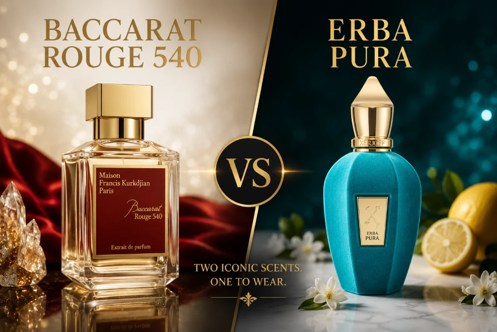 Baccarat Rouge 540 vs Erba Pura