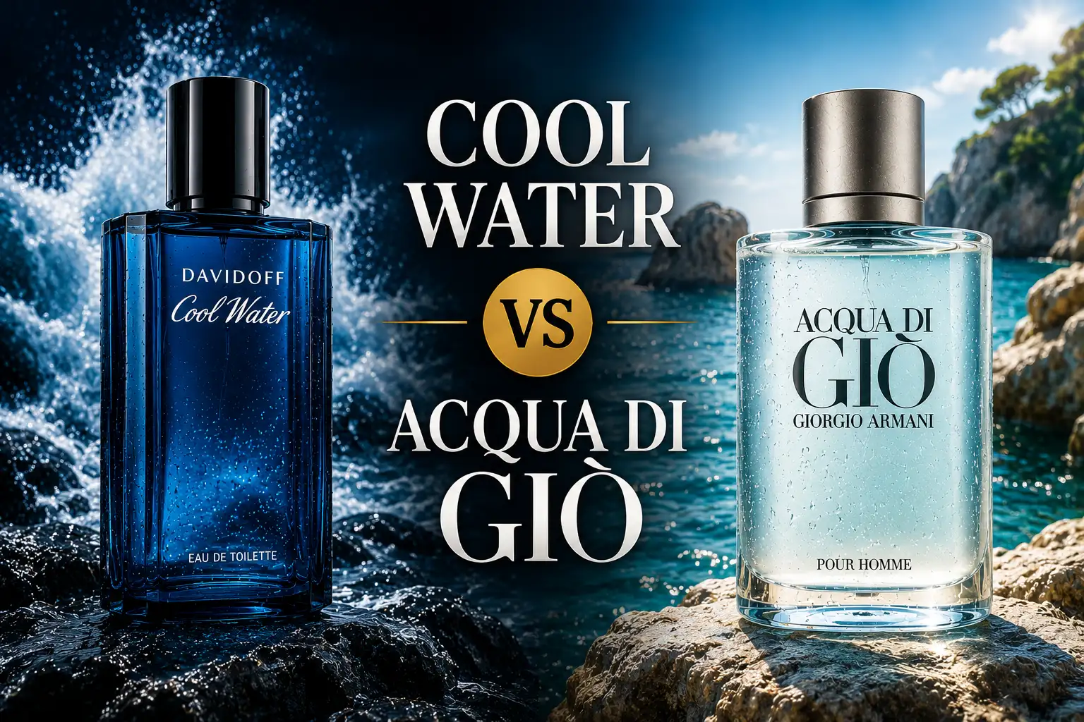 Cool Water vs Acqua di Giò